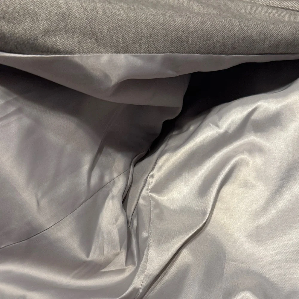 Gray Button-Up Jacket - Picture 4 of 4
